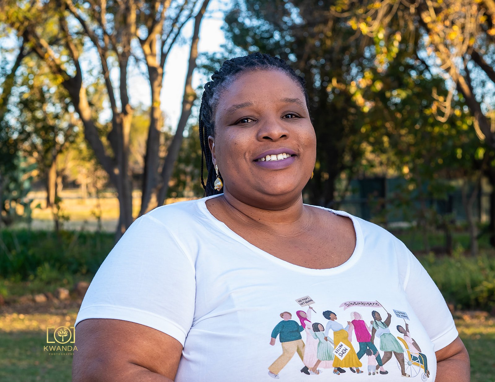 Embrace - Mamandla Fellows Portrait of Rolinah Mathebula